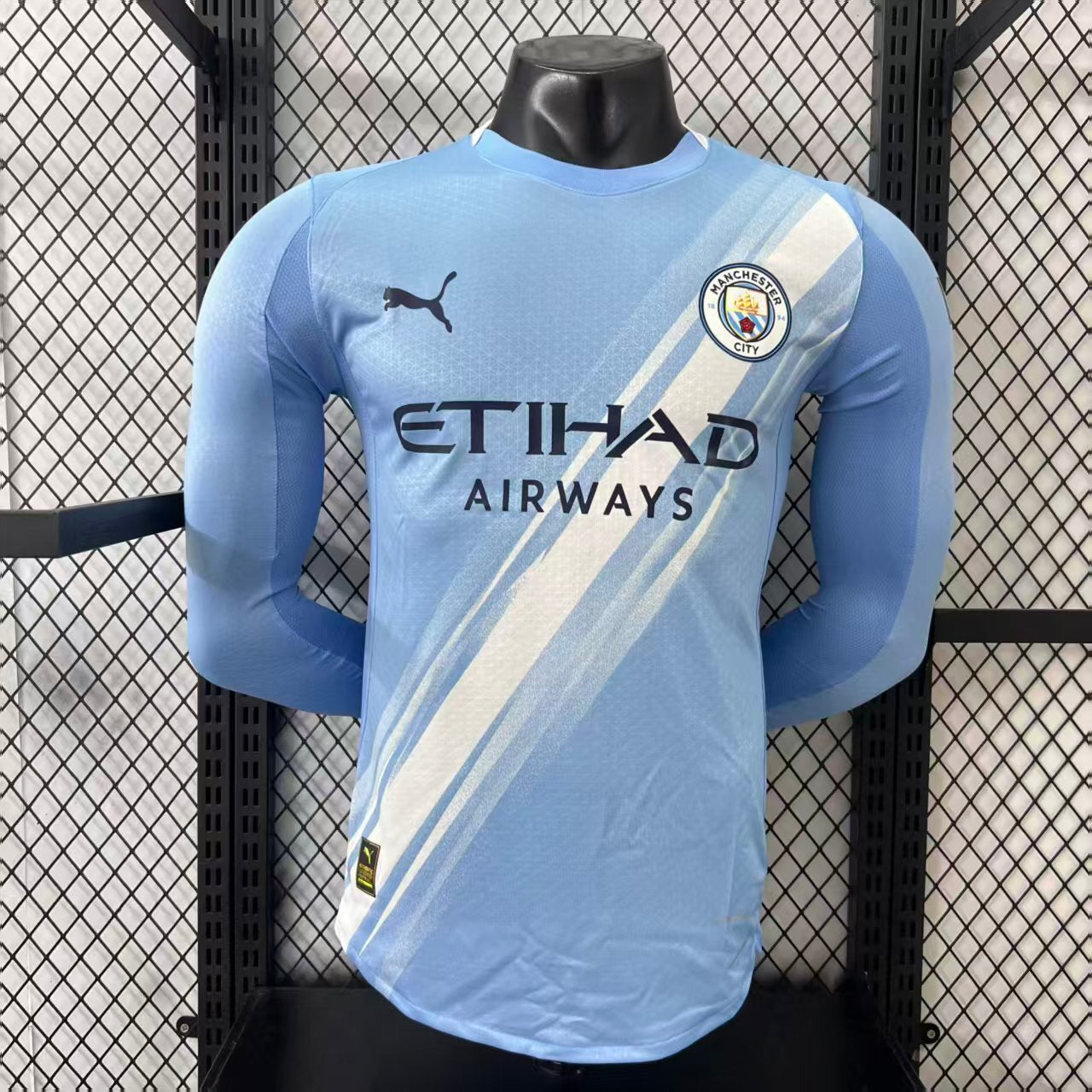 MAILLOT   Manchester  CITY    DOMICILE   MANCHES   LONGUES   2025/2026