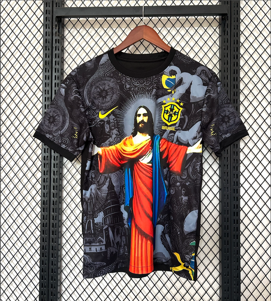 Maillot Brasil Noir – Cristo Redentor (Édition Street)